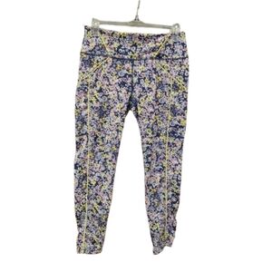 Free People FP Movement Eden Leggings Medium Floral Athletic Yoga